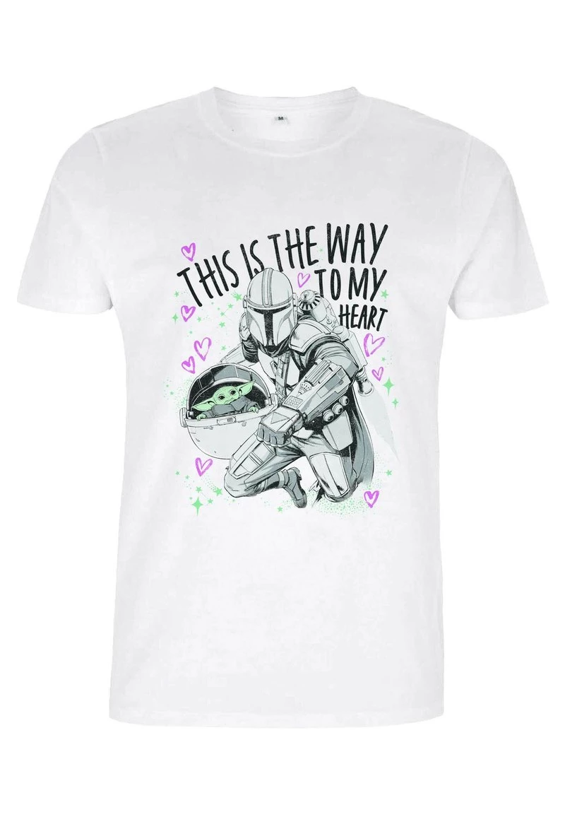 Henry Tiger STAR WARS UNISEX WAY TO MY HEART - T-Shirt Print - White 4 Henry Tiger STAR WARS UNISEX WAY TO MY HEART - T-Shirt Print - White – Bild 4