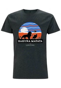 Henry Tiger Unisex DISNEY SUNSET STROLL - T-Shirt Print - Melange Black -Günstiges Henry Tiger Geschäft 1a5982cd3d004efd86a039046e0ac9dc