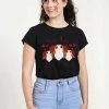 Henry Tiger Damen STAR WARS A-PORG-ABLE - T-Shirt Print - Black