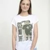 Henry Tiger MARVEL HUNTER STENCIL HERO - T-Shirt Print - White | Damen