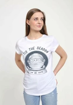 Henry Tiger Damen STAR WARS SNOW BABY - T-Shirt Print - White