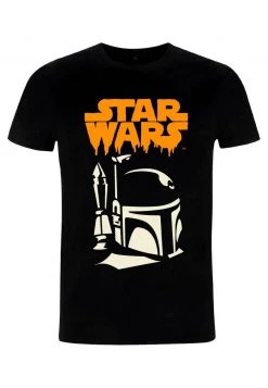Henry Tiger STAR WARS UNISEX BOBA GHOUL - T-Shirt Print - Black -Günstiges Henry Tiger Geschäft 1b83d20252e946d690fd2d9e6ccd6d21