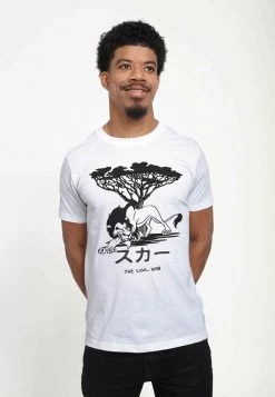 Henry Tiger Unisex DISNEY THE LION KING - SCAR KANJI - T-Shirt Print - White -Günstiges Henry Tiger Geschäft 1b997b036f784c7ba323babcc81af2b9