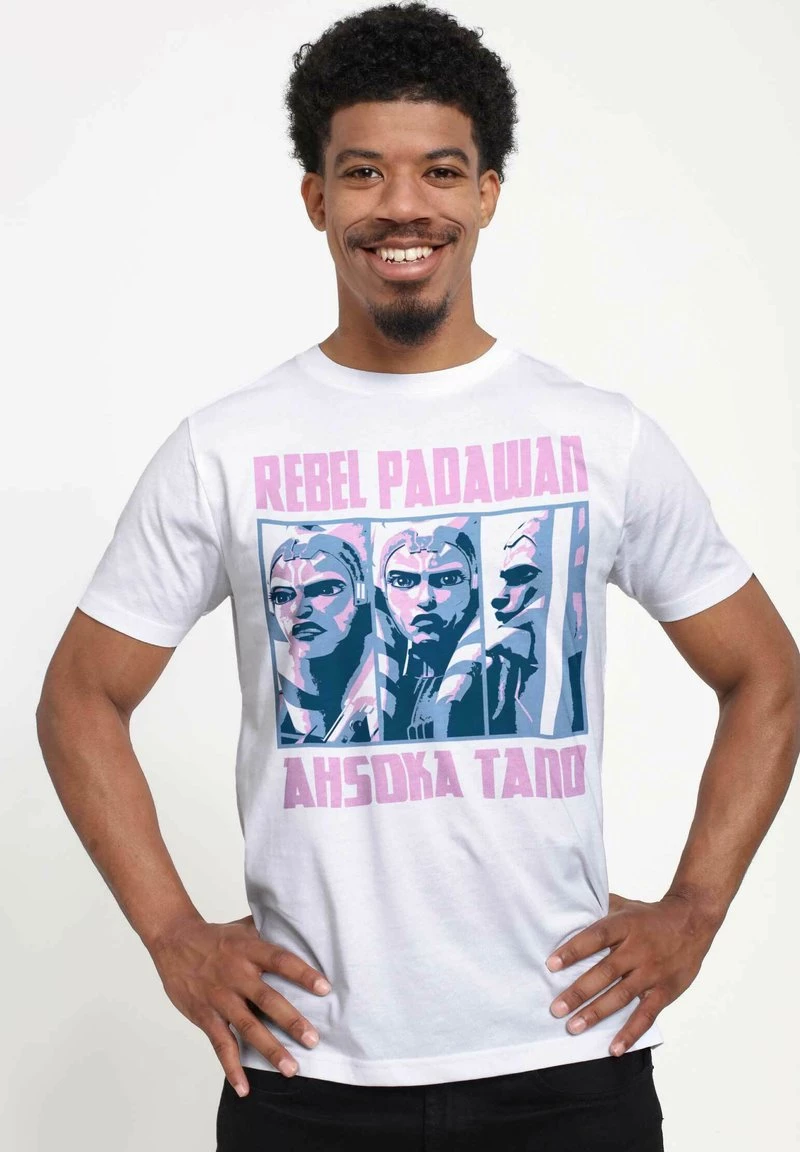 Henry Tiger STAR WARS: CLONE WARS - AHSOKA REBEL BOXUP - T-Shirt Print - White | Unisex 1 Henry Tiger STAR WARS: CLONE WARS - AHSOKA REBEL BOXUP - T-Shirt Print - White | Unisex