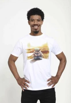 Henry Tiger Unisex T-Shirt Print - White
