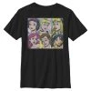 Henry Tiger Unisex PRINCESSES - T-Shirt Print - Black