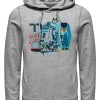 Henry Tiger Unisex STAR WARS - Kapuzenpullover - Melange Grey