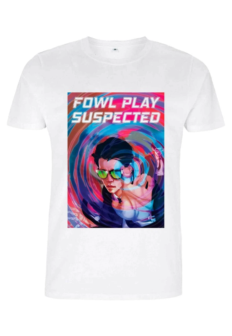 Henry Tiger Unisex DISNEY CLASSICS ARTEMIS FOWL - RIPPLE POSTER - T-Shirt Print - White 5 Henry Tiger Unisex DISNEY CLASSICS ARTEMIS FOWL - RIPPLE POSTER - T-Shirt Print - White – Bild 5