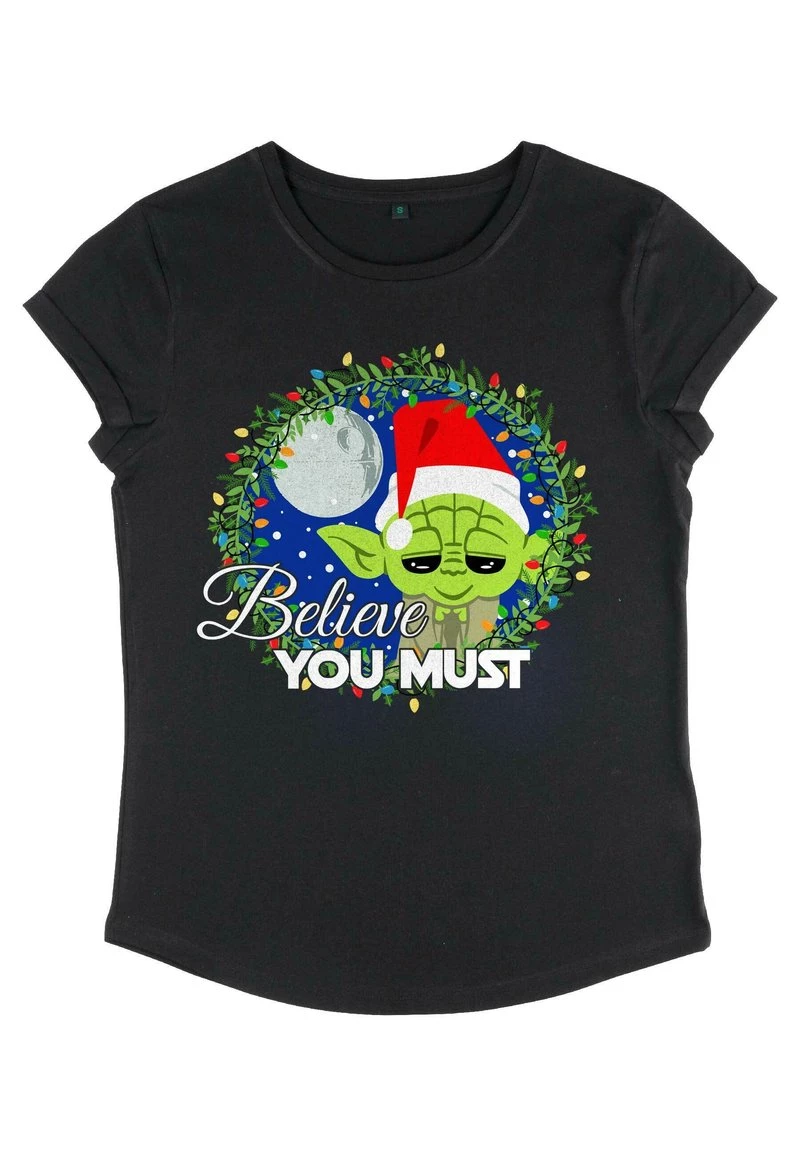 Henry Tiger Damen STAR WARS BELIEVE YOU MUST - T-Shirt Print - Black 5 Henry Tiger Damen STAR WARS BELIEVE YOU MUST - T-Shirt Print - Black – Bild 5