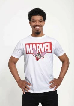 Henry Tiger MARVEL AVENGERS CLASSIC - BRICK WASP - T-Shirt Print - White | Unisex