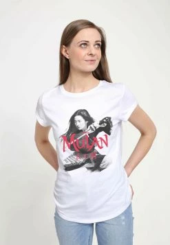 Henry Tiger DISNEY MULAN: LIVE ACTION - FIGHTING STANCE - T-Shirt Print - White | Damen