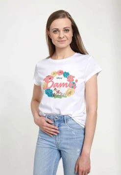 Henry Tiger Damen DISNEY CLASSICS BAMBI FLOWERS - T-Shirt Print - White -Günstiges Henry Tiger Geschäft 1ebfe3c6e32a4905ae3eee83f404259e
