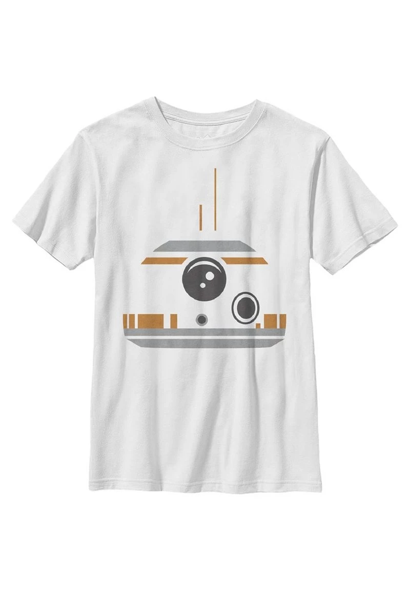 Henry Tiger Unisex STAR WARS BB MINIMAL FACE - T-Shirt Print - White 1 Henry Tiger Unisex STAR WARS BB MINIMAL FACE - T-Shirt Print - White
