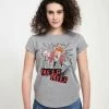 Henry Tiger Damen DISNEY CLASSICS BEAKER MEEP - T-Shirt Print - Melange Grey