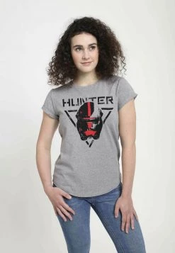 Henry Tiger Damen STAR WARS HUNTER - T-Shirt Print - Melange Grey 7 Henry Tiger Damen STAR WARS HUNTER - T-Shirt Print - Melange Grey -Günstiges Henry Tiger Geschäft 1fbe4fae47754d9d9ad510612e700c08