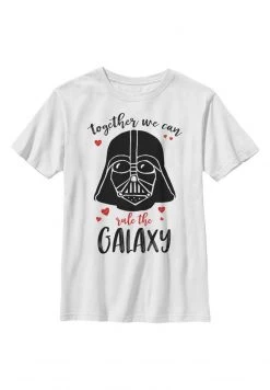 Henry Tiger Unisex STAR WARS RULERS OF THE GALAXY - T-Shirt Print - White