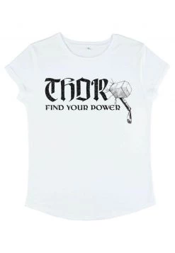 Henry Tiger Damen MARVEL AVENGERS CLASSIC - POWER OF THOR - T-Shirt Print - White -Günstiges Henry Tiger Geschäft 2018ec0cc82c430faddaf21ba289c8e6