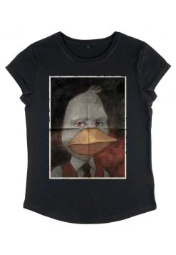 Henry Tiger Damen MARVEL OTHER - HOWARD DUCKMAN - T-Shirt Print - Black -Günstiges Henry Tiger Geschäft 208f4dc350614a68a37fb3bf8d5e7b14