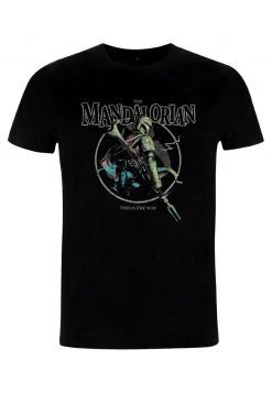 Henry Tiger Unisex STAR WARS: THE MANDALORIAN - PASTEL POP - T-Shirt Print - Black -Günstiges Henry Tiger Geschäft 208f564dd7b94ded96ffbc0fe6609439