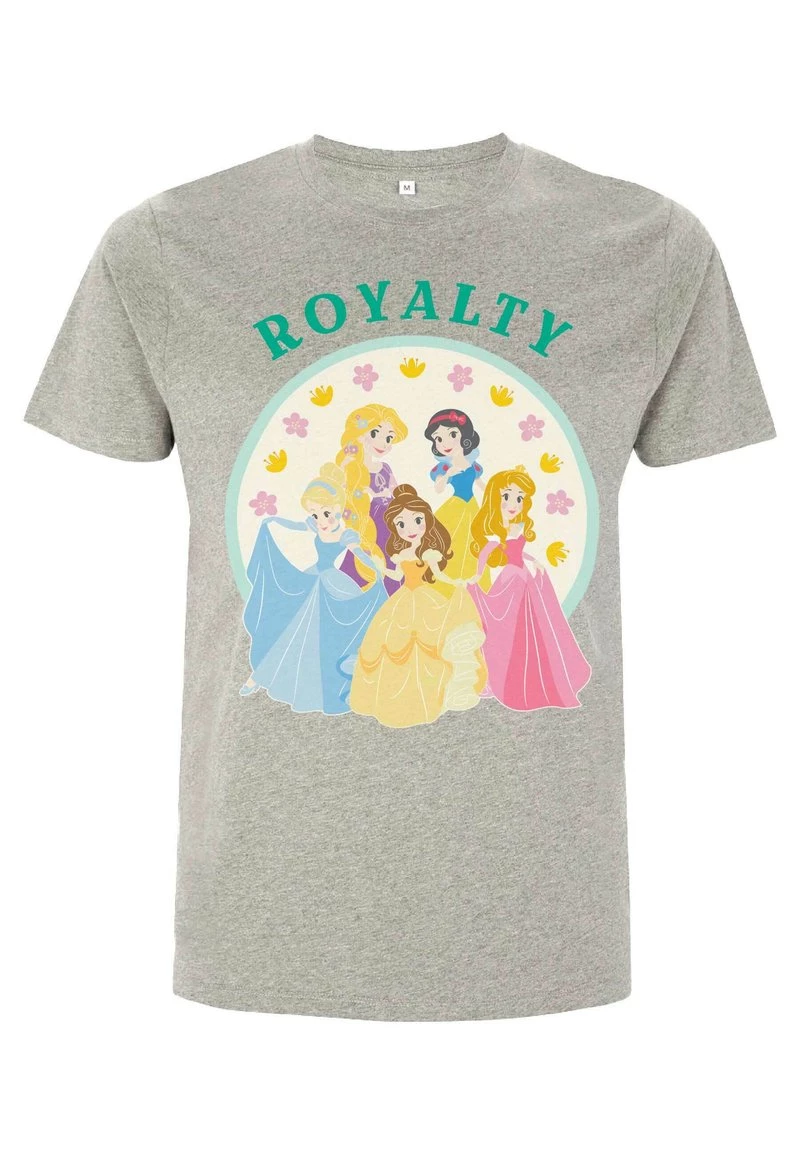 Henry Tiger Unisex DISNEY CHIBI PRINCESS ROYALTY - T-Shirt Print - Melange Grey 4 Henry Tiger Unisex DISNEY CHIBI PRINCESS ROYALTY - T-Shirt Print - Melange Grey – Bild 4