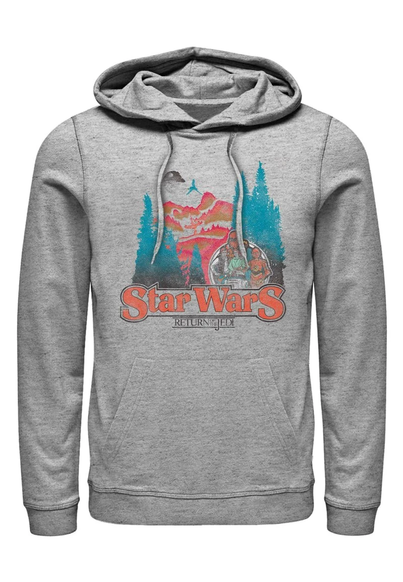 Henry Tiger STAR WARS FOREST MOON TITLE - Kapuzenpullover - Melange Grey | Unisex 1 Henry Tiger STAR WARS FOREST MOON TITLE - Kapuzenpullover - Melange Grey | Unisex