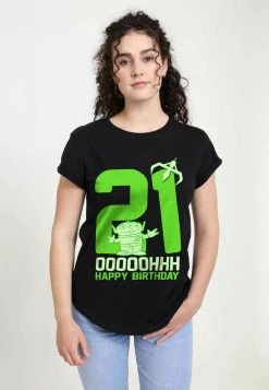 Henry Tiger Damen PIXAR TOY STORY 1-3 - OOOHH TWENTY ONE - T-Shirt Print - Black