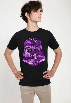Henry Tiger Unisex STAR WARS - T-Shirt Print - Black