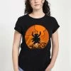 Henry Tiger Damen DISNEY SPOOKY - T-Shirt Print - Black