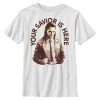 Henry Tiger MARVEL LOKI YOUR SAVIOR IS HERE - T-Shirt Print - White | Unisex