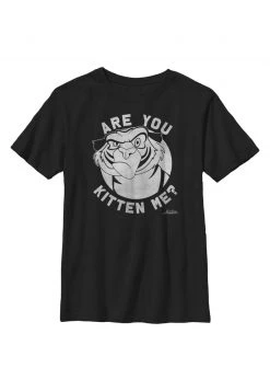Henry Tiger Unisex DISNEY RAJAH ANGRY - T-Shirt Print - Black