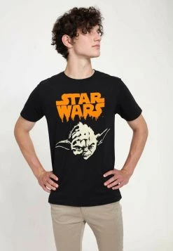Henry Tiger STAR WARS UNISEX YODA GHOUL - T-Shirt Print - Black -Günstiges Henry Tiger Geschäft 2371809f46904b16bd432220689bdf5b