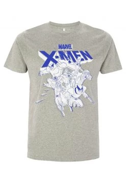 Henry Tiger Unisex MARVEL XMEN OFFSETS - T-Shirt Print - Melange Grey -Günstiges Henry Tiger Geschäft 237cbd737703450e816be4da18b1ff1d