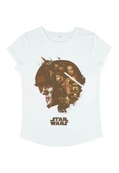 Henry Tiger Damen STAR WARS - T-Shirt Print - White -Günstiges Henry Tiger Geschäft 23957fa9106d4b0a88871172146db026
