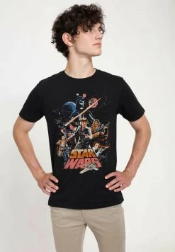 Henry Tiger Unisex STAR WARS: CLASSIC - STAND AND FIGHT - T-Shirt Print - Black -Günstiges Henry Tiger Geschäft 23c0d082d37e4fdb86c7be75fd86199b