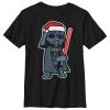 Henry Tiger STAR WARS DARTH SANTA - T-Shirt Print - Black | Unisex