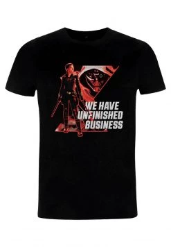 Henry Tiger Unisex MARVEL BLACK WIDOW - UNFINISHED BUSINESS - T-Shirt Print - Black -Günstiges Henry Tiger Geschäft 23f4ba7100b14eeca6f9e6ff5e8a8cc9