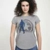 Henry Tiger MARVEL WINTER SOLDIER SIMPLE LOCKUP - T-Shirt Print - Melange Grey | Damen