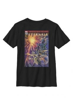 Henry Tiger Unisex MARVEL ETERNAL ISSUE - T-Shirt Print - Black