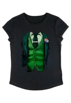 Henry Tiger Damen MARVEL - T-Shirt Print - Black -Günstiges Henry Tiger Geschäft 2491d771115347d9938a222de8429344