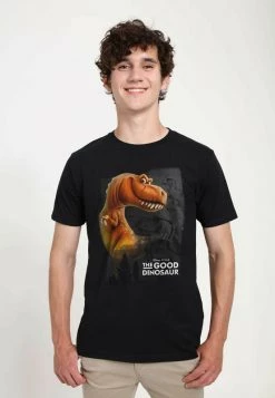 Henry Tiger Unisex PIXAR THE GOOD DINOSAUR - RAMSEY - T-Shirt Print - Black