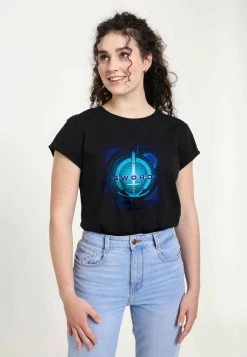 Henry Tiger Damen MARVEL DIGITAL SWORD LOGO - T-Shirt Print - Black -Günstiges Henry Tiger Geschäft 24d72d0496804931bded0799cf364f6e