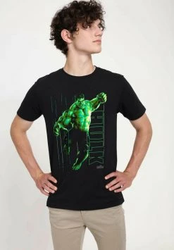 Henry Tiger Unisex MARVEL AVENGERS: INFINITY WAR - HULK GLOW - T-Shirt Print - Black -Günstiges Henry Tiger Geschäft 25063321123e44478064d5ff840ee2da