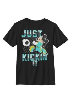 Henry Tiger Unisex DISNEY CLASSICS KICKIN IT - T-Shirt Print - Black