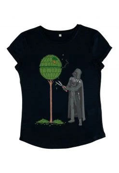 Henry Tiger Damen STAR WARS: CLASSIC - DEATH STAR BUSH - T-Shirt Print - Navy Blue -Günstiges Henry Tiger Geschäft 2529978dc7ab4a47910d2242daf028f8