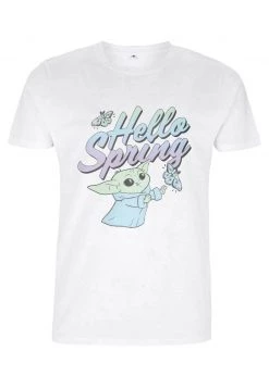 Henry Tiger STAR WARS UNISEX HELLO SPRING - T-Shirt Print - White -Günstiges Henry Tiger Geschäft 25389bf4ba8142d3a97830d9c3725b60