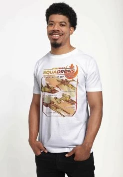 Henry Tiger Unisex STAR WARS: SQUADRONS - REBEL SHIPS - T-Shirt Print - White -Günstiges Henry Tiger Geschäft 259a060b08c24e4384fa330207a470fd