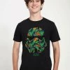 Henry Tiger Unisex STAR WARS: CLASSIC - HUMID HELMET - T-Shirt Print - Black