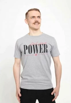 Henry Tiger MARVEL AVENGERS CLASSIC - POWER SCRIPT - T-Shirt Print - Melange Grey | Unisex