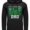 Henry Tiger MARVEL UNISEX INCREDIBLE DAD - Kapuzenpullover - Black