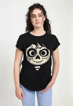 Henry Tiger PIXAR COCO - MIGUEL FACE - T-Shirt Print - Black | Damen